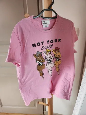 Tshirt not your doll vixen by micheline pitt