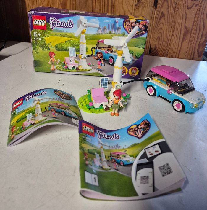 Lego friands 41443 voiture électrique et station de charge - photo numéro 2