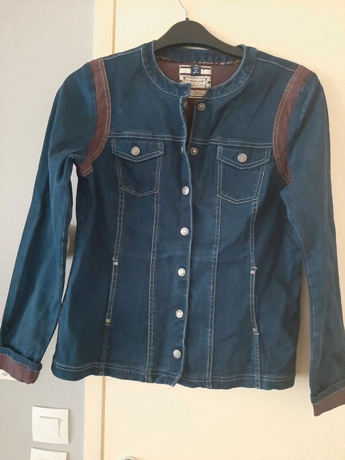Veste en jean femme