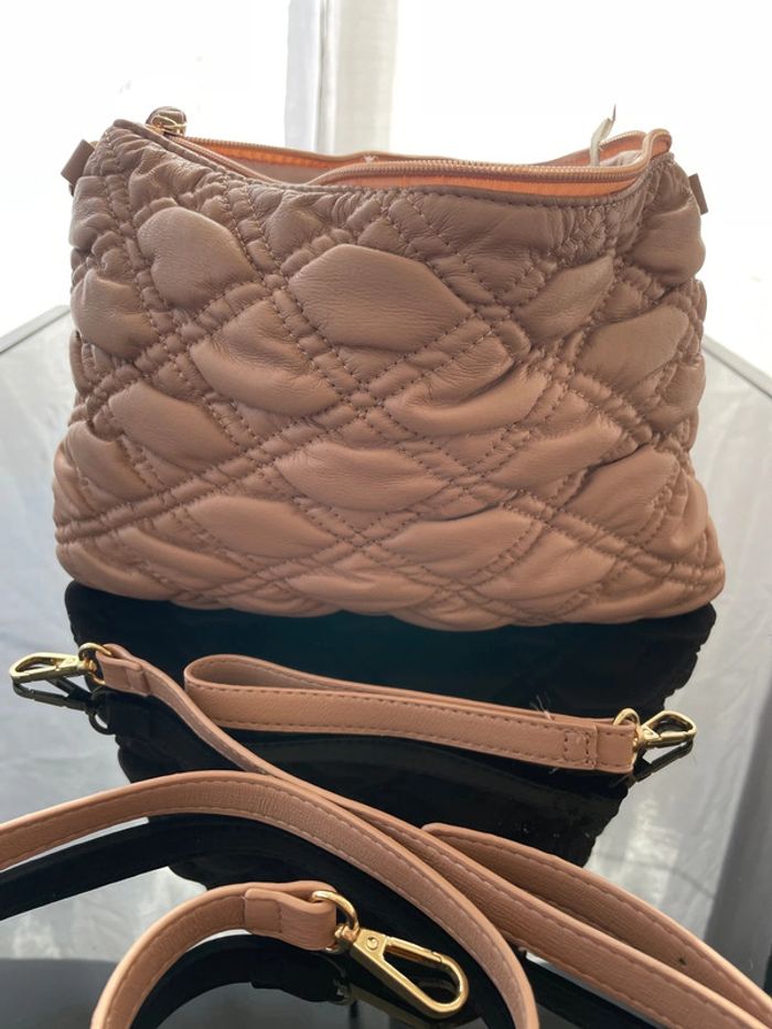 Sac matelassés de couleur rose - photo numéro 6