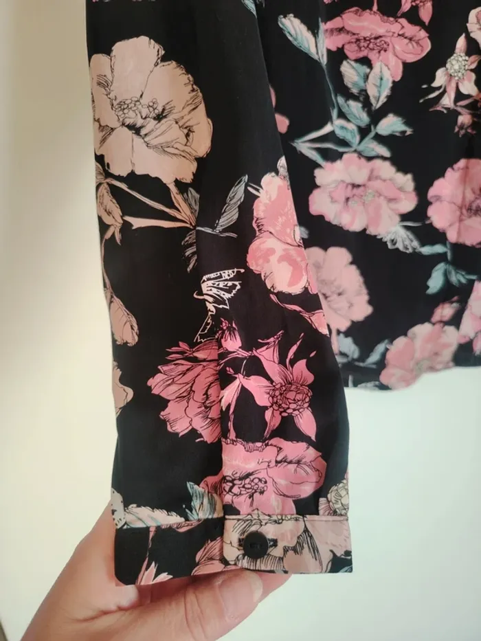 Chemise fluide fleurie - photo numéro 5