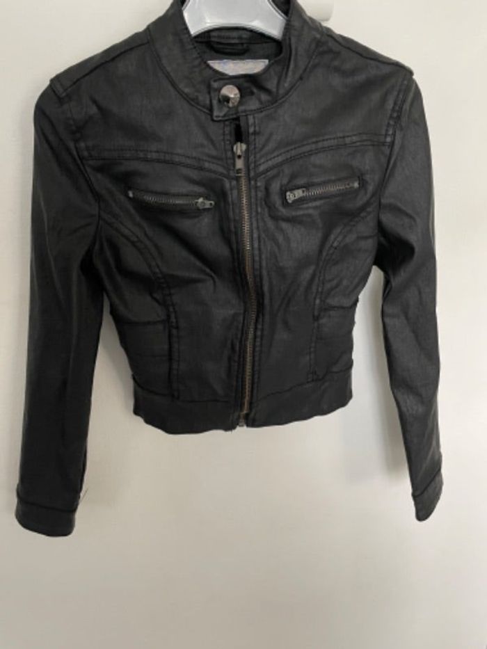 Blouson fille Original Denim Edefa T 8 ans couleur noire