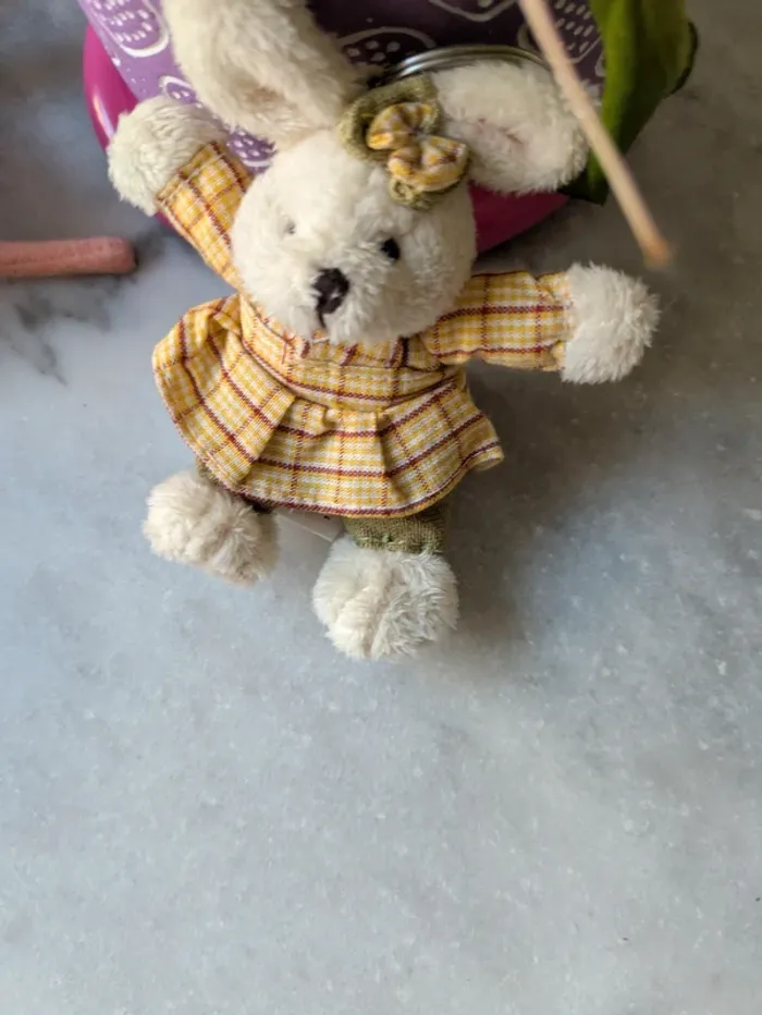 Lot porte-clefs petites peluches - photo numéro 6