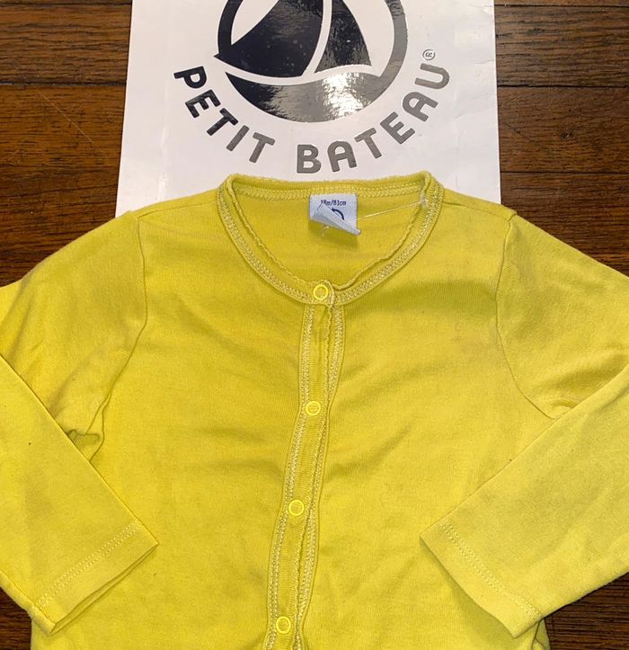 Gilet petit bateau  18 mois - photo numéro 2