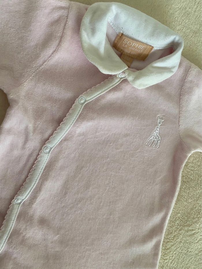 Pyjama bébé fille taille 3 mois - Sophie la Girafe - photo numéro 2
