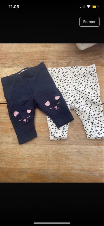 Lot pantalon