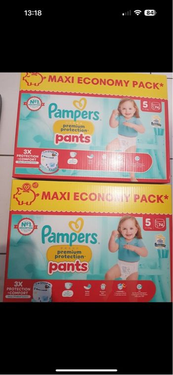 Pampers premier pants taille 5(12-17) kg