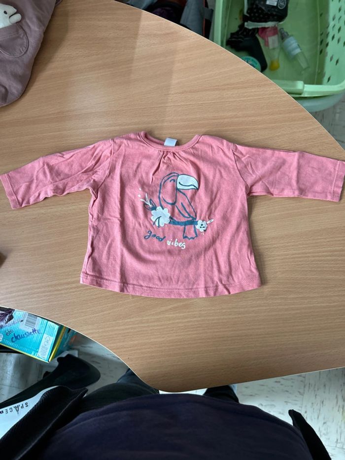 Lot 6 tee-shirts manche longues - photo numéro 3