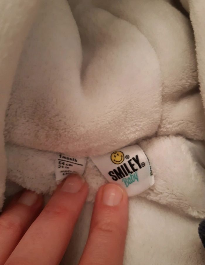 Combinaison chaude marine Smiley (1M) - photo numéro 5