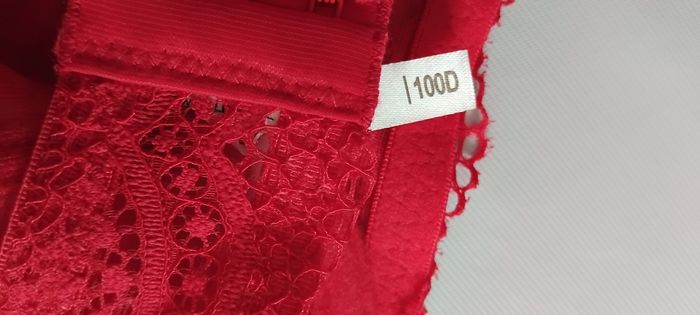 Soutien gorge Rouge 100D - photo numéro 2