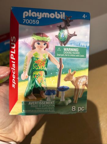 Playmobil Special Plus Nymphe Et Faon 70059