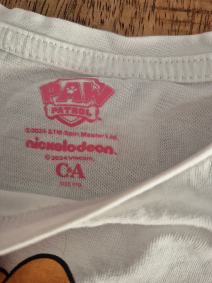 Lot 2 t-shirt été paw pat patrouille stella 5ans - photo numéro 5