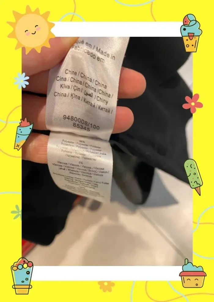 Manteau Bréal 42 noir - photo numéro 8