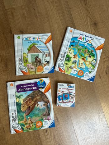 Tiptoi livres et jeu