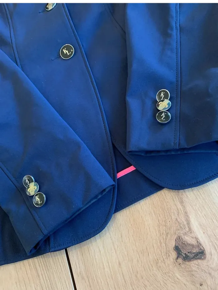 Veste de concours Kingsland – Bleu – Taille 38 - photo numéro 8