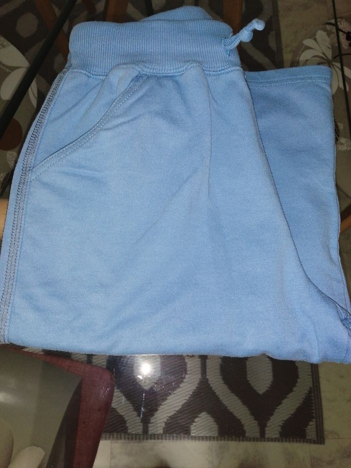 Bermuda bleu clair garçon 12 ans