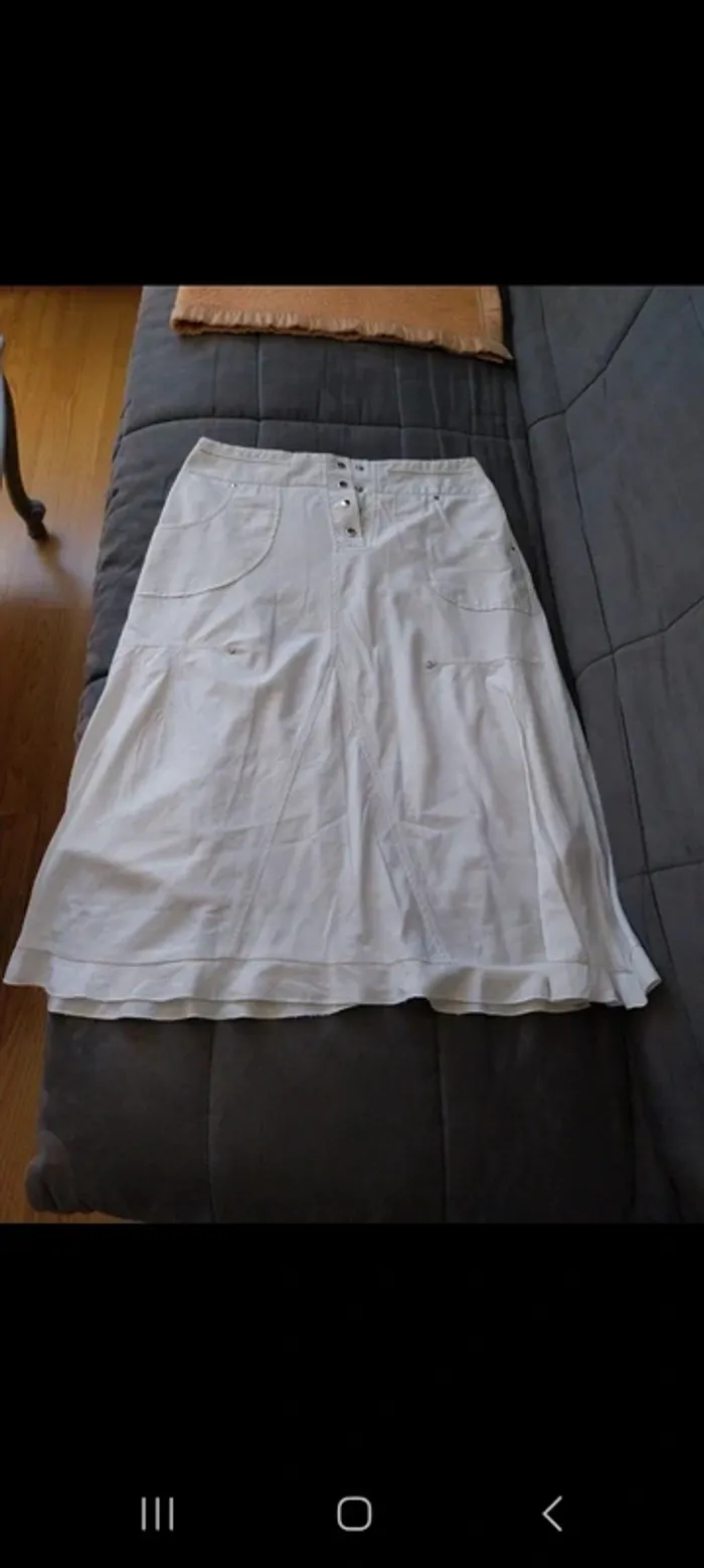 Jupe blanche 38