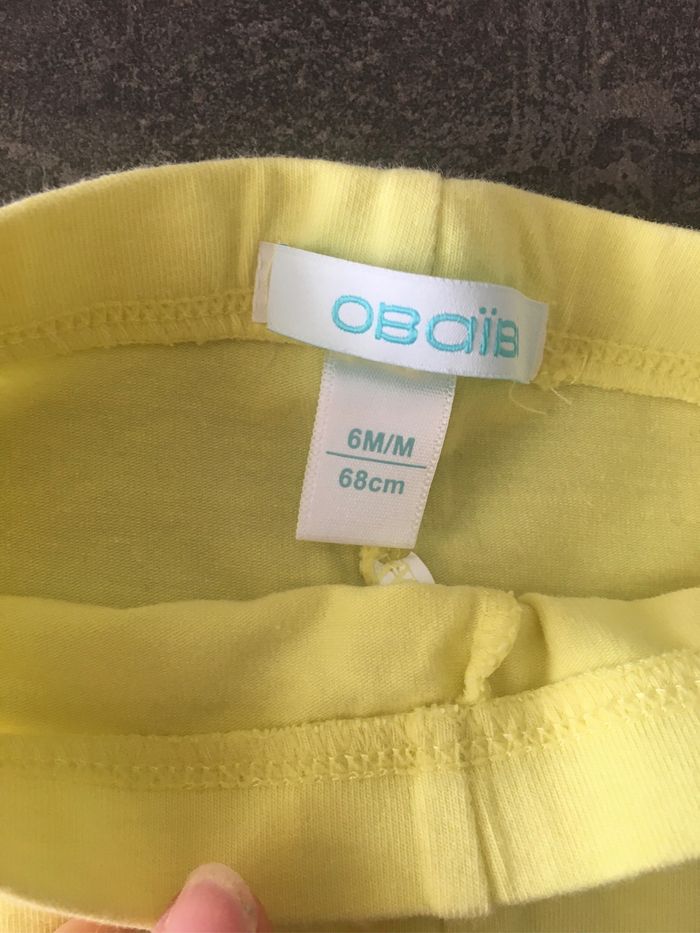 Leggings court Okaïdi 6 mois. - photo numéro 2