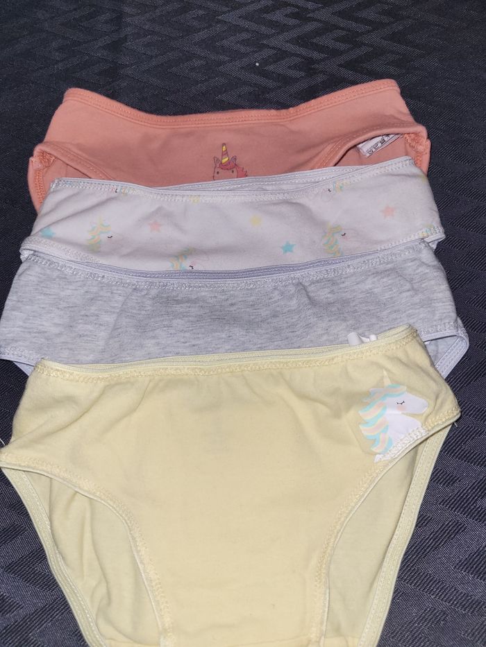 Lot de 7 culottes licorne - photo numéro 3