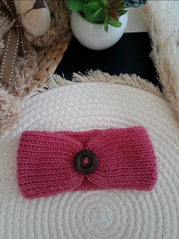 Bandeau rose🌿💝 - photo numéro 3