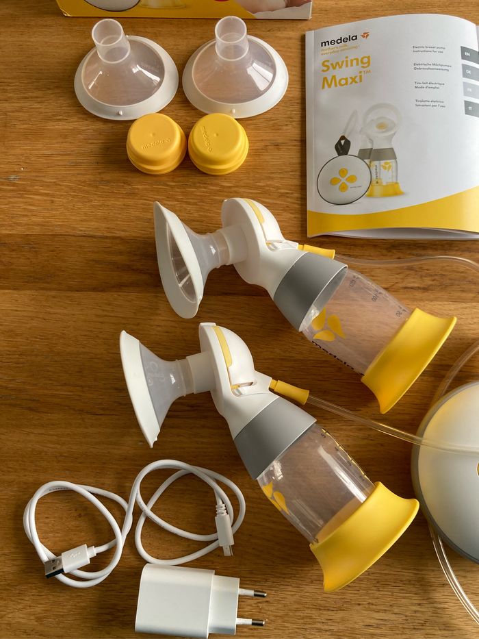 Tire lait double pompage medela swing maxi