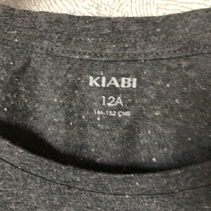 T-shirt gris chiné 12 ans Kiabi - photo numéro 3