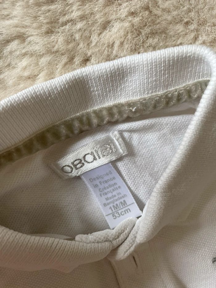 Polo blanc - photo numéro 3