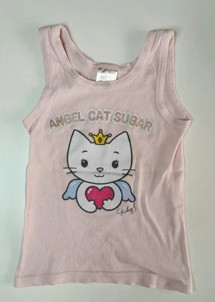 Tee-shirt / Débardeur Kitty - Taille : 4 ans