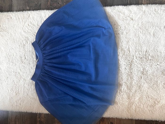 Jupe bleu en tulle