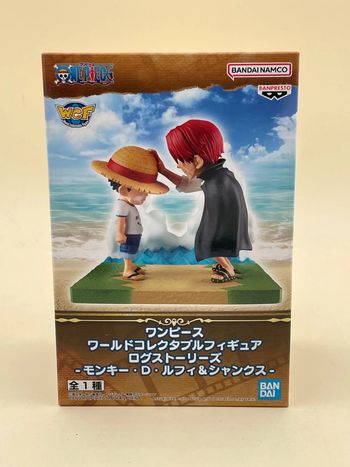 Figurine One Piece Monkey D.Luffy & Shanks WCF Bandai Banpresto neuf