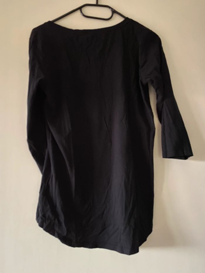 Pull manches 3/4 « à bientôt » Page One Taille S - photo numéro 2