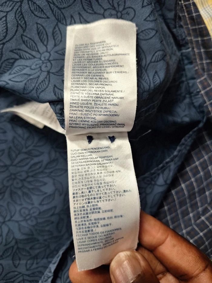 Chemise manches longues tommy hilfiger - homme vintage  - taille XL / brodé (497) - photo numéro 10