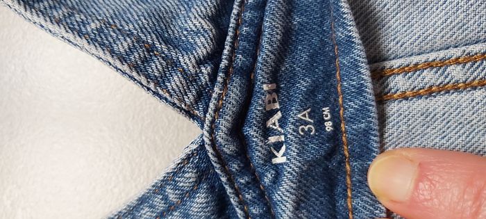 Salopette en jeans 3 ans - photo numéro 4