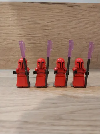 Figurines type lego 4 Praetorian Guard impérial stormtroopers star wars
