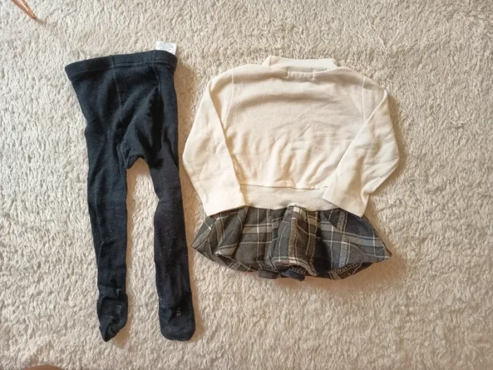 Robe courte manches longues Chicaprie en 6M - photo numéro 4