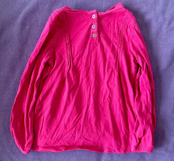 Tee-shirt manche longues fille 6 ans sergent major - photo numéro 2