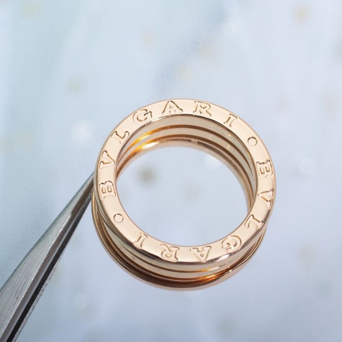 Bague Bulgari Classic Spring, taille 7, or rose - photo numéro 4