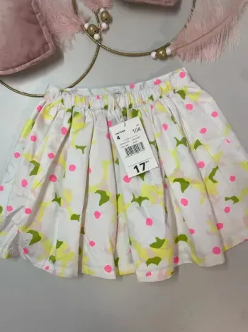 Jupe fille - fleurie - neuf - Dpam - Taille 4 ans