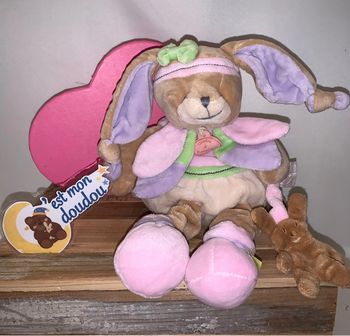 DDC103 doudou et compagnie lapin 🐰 Lila