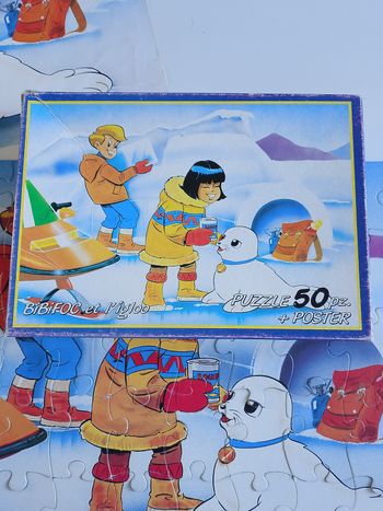 Puzzle  50 pièces bibifoc et d'igloo  antenne 2