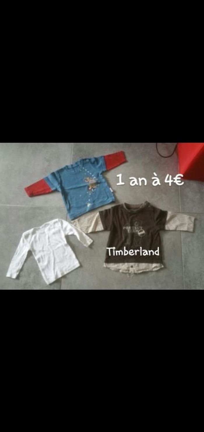 Lot vêtements garçon 1 an