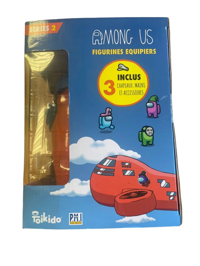 Figurine équipiers Among Us Orange 20 cm séries 2 Toikido neuf - photo numéro 4
