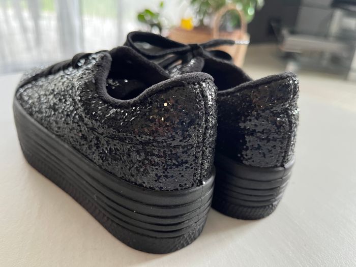 Sublimes sneakers paillettées Reqins neuves P.31 - photo numéro 5