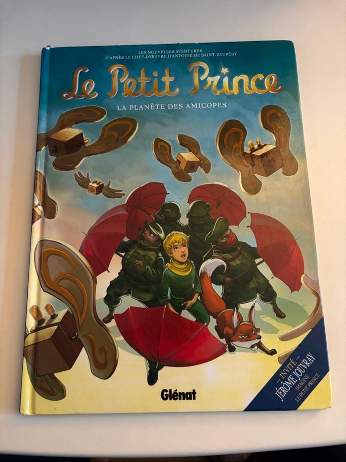 Livre le petit prince la planète des amicodes Glénat