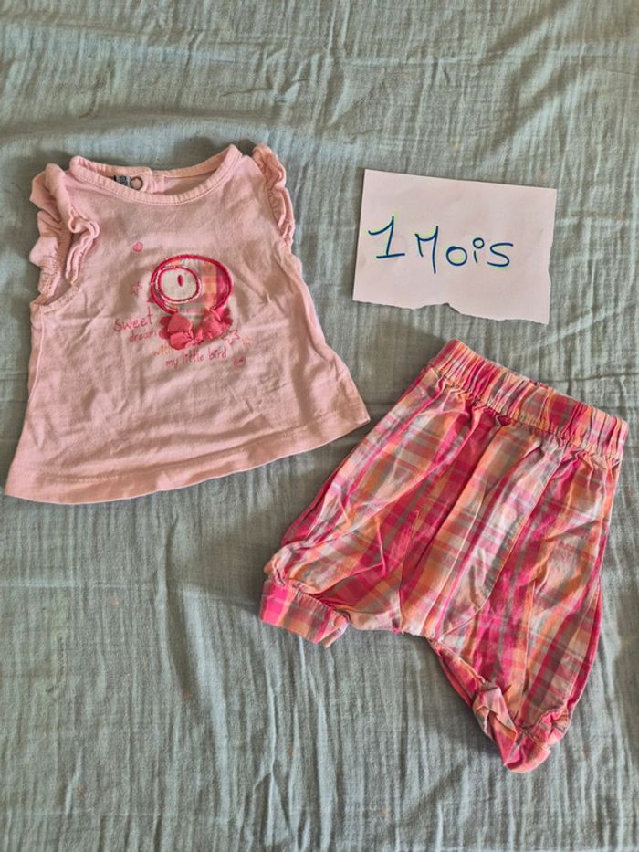 Pyjama 2Pièces 1mois