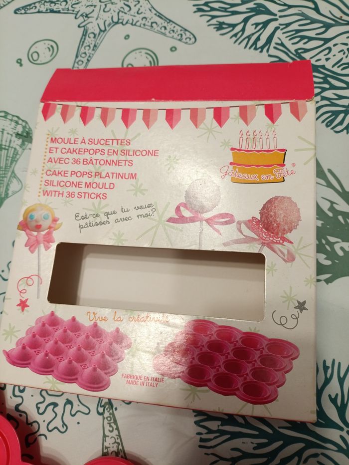 Coffret moule à cake pops et sucette Zodio - photo numéro 4