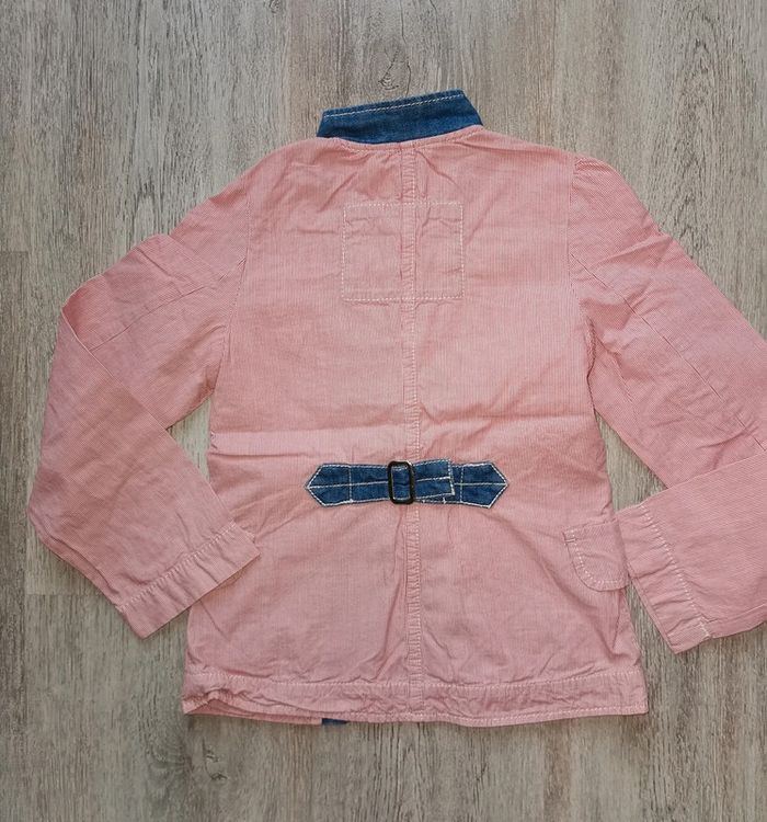 Veste à rayures Ooxoo légère - photo numéro 2