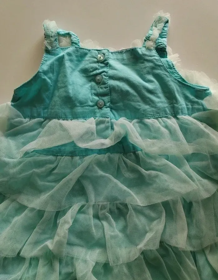 Petite robe Chic - Bleu turquoise / Evènement, mariage ect.. - photo numéro 6