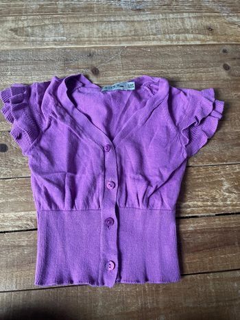 Boléro à froufrous