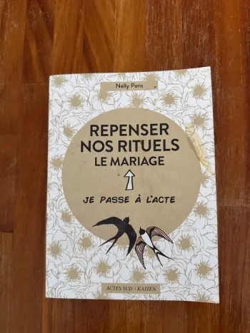 Livre repenser nos rituel, le mariage
